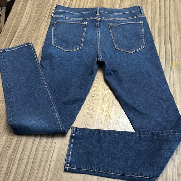 FRAME DENIM LE SKINNY DE JEAN DARKWASH SKINNY JEANS 32 - Picture 9 of 16